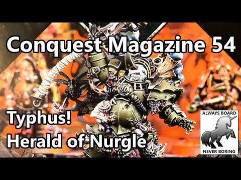 Warhammer 40,000: Conquest Issue 54 Review (Hachette Partworks) - Typhus, Herald of Nurgle