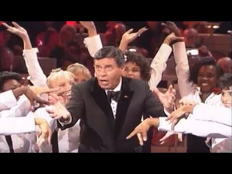 Jerry Lewis Tap Dances With The 'A Train' Tap Dancers (1986) - MDA Telethon