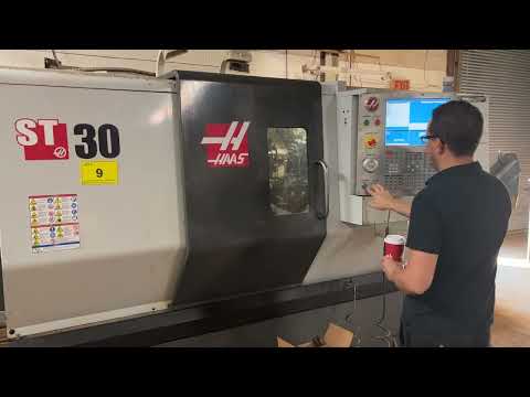 2013 HAAS ST-30 CNC Lathe (Part 1 of 2)