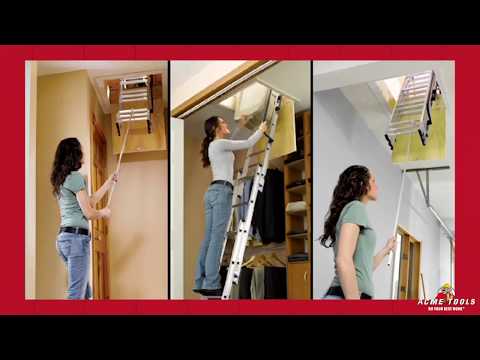 Werner Compact Attic Install