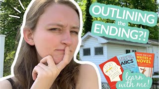 HOW TO WRITE THE ENDING?! 💡learn storycraft with me! || 📝writing & outlining vlog