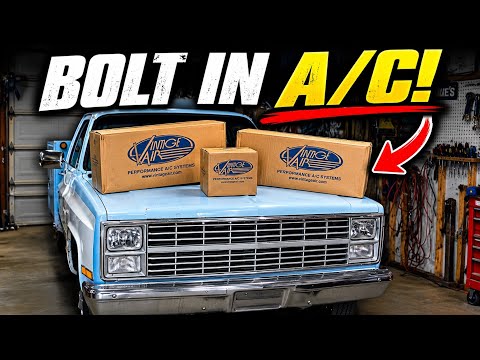 Vintage Air Install On LS Swapped Squarebody! #vintageair