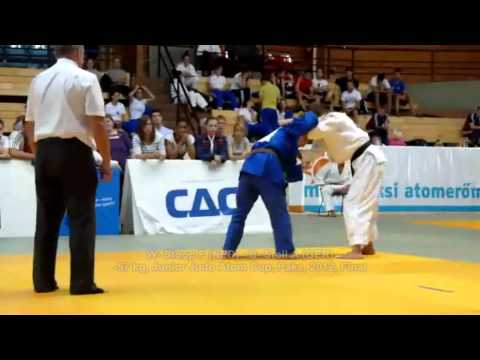 Judo 2012 Paks -57kg W- Stoop F (NED) - B- Stoll A (GER) (Final) Junior Atom Cup