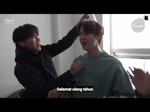 210120 [BANGTAN BOMB BTS] [Indo Sub] BTS Happy Birthday Jin! | Ida Sub