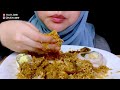ASMR CHICKEN BIRYANI Eating Sounds No Talking Malaysia 1080p