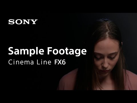 Sony FX6 Cinema Line Full-Frame Camera Body