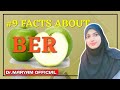 #9 amazing facts about ber fruit | ber ke health benefits |Dr Maryam Official.
