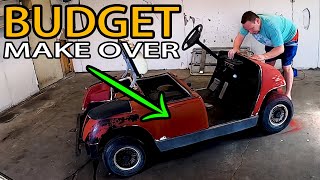 BUDGET Golf Cart Makeover | Gears and Tech