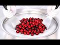 ASMR Ice Cream Rolls Cherry Flavor