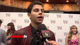 Jake T. Austin Interview Staples for Students 2013 Teen Choice Awards After Party video