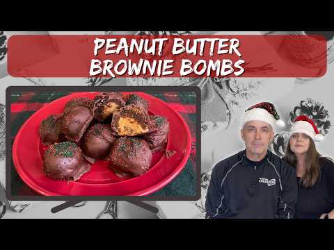 Peanut Butter + Brownie = Perfection! 🎄