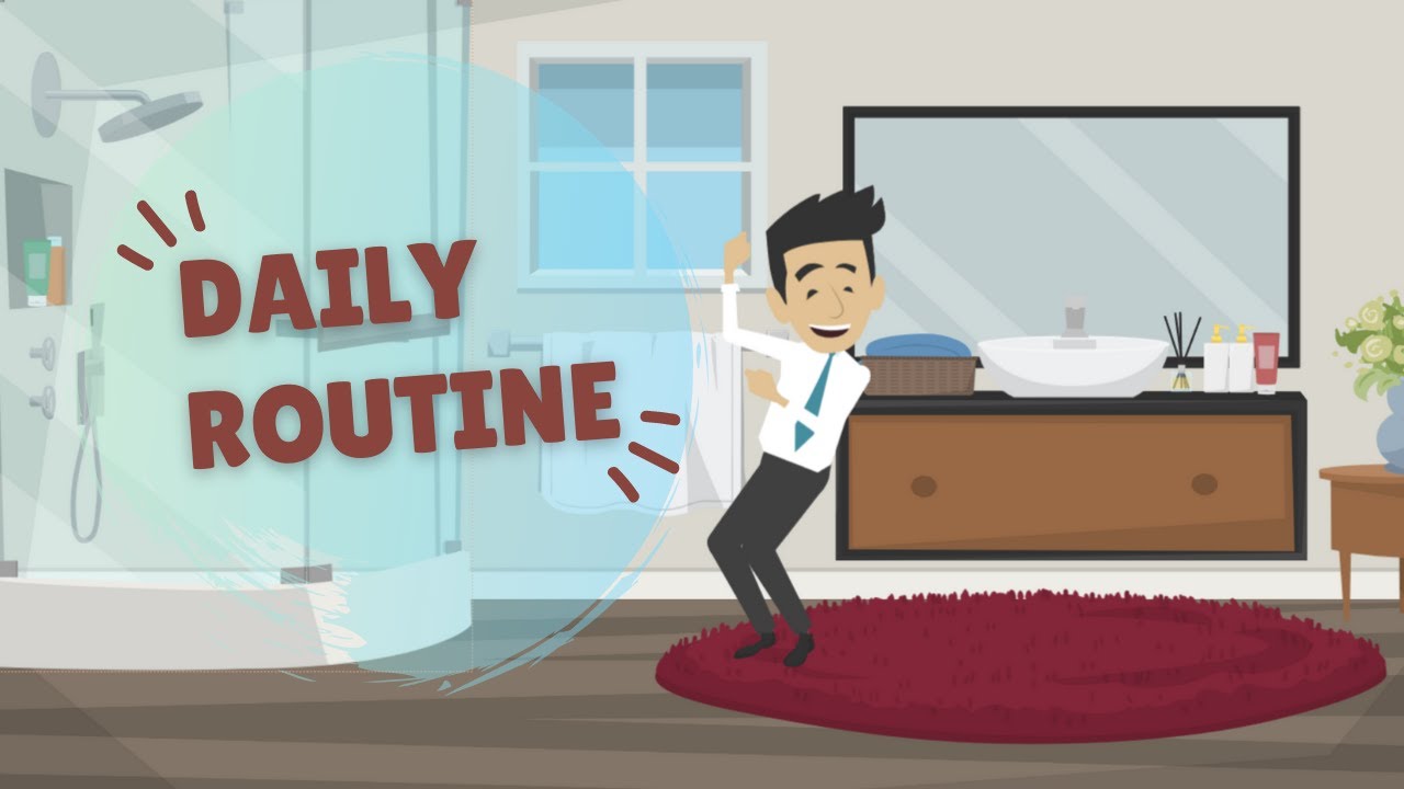 Daily Routine 👉  English Speaking Practice | Daily English Conversation