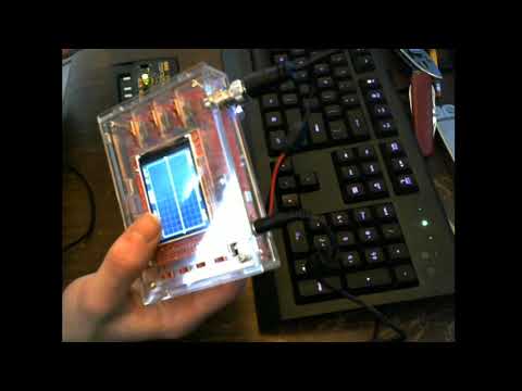 Connecting DS0 138 Digital Oscilloscope to Synthesizer