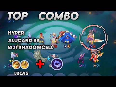 Top Combo Hyper Alucard B3 + Commander Lucas !! | Magic Chess Go Go