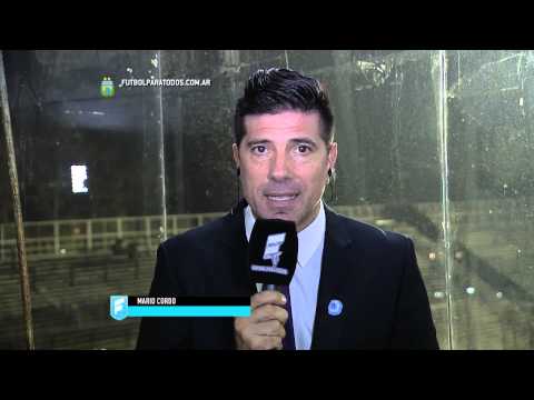 Mario Cordo explica el triunfo del Lobo. Gimnasia 3 - Quilmes 2. Fecha 13. 2015. FPT
