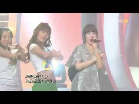 [HD][090404] Music Core Tiffany & Yuri (SNSD) MC Special Stage with Nasun - Come To Play