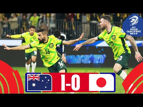 AUSTRALIA ON BRINK OF WORLD CUP SPOT! | Australia - Japan | Highlights #AsianQualifiers - Road To 26