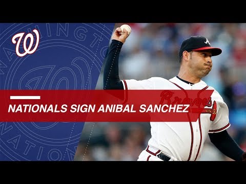 Anibal Sanchez signs with the Nationals