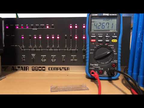 STB450 - Altair 8800 - Part 73 - Measuring the Altair's Power Draw