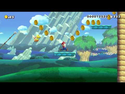 Highland Forest Climb by Monique - Super Mario Maker - No Commentary 1AE