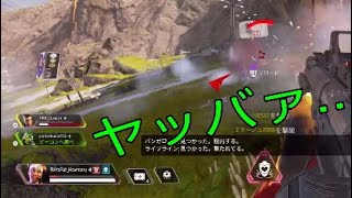 爪痕も見えた！？野良に『ヤッバァ…』と言わせた自己最多14キル #apexlegends #エーペックスレジェンズ #PS4 #パッド #低感度