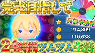 ルーレットで止まった内容をやる『24時間ツムツム生活』をしたらとんでもない結末を迎えた【ツムツム】