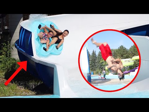 I TOOK MY LITTLE SISTERS TO A WATER PARK!!