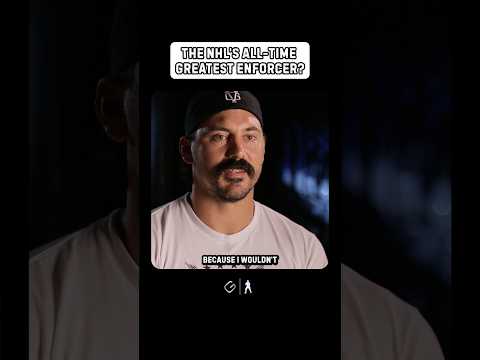 Who is the greatest enforcer in NHL history?