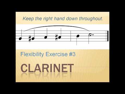 Clarinet Flexibility 3: Chromatics over the break