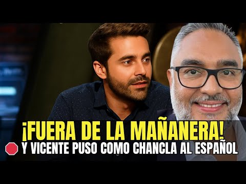 Dejaron FUERA de la mañanera al Golpista Español