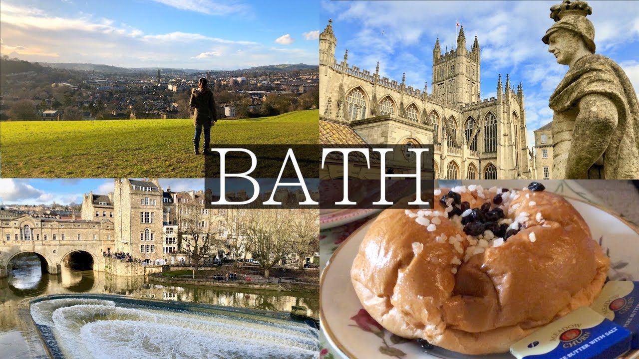 2 Days in BATH, UK VLOG | Roman Baths, Thermae Bath Spa, Hiking, Cafes, Royal Crescent
