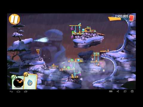 Angry Birds 2 ● Cobalt Plateaus Mount Evernest ● Level 366 ● Walktrough NO Spells