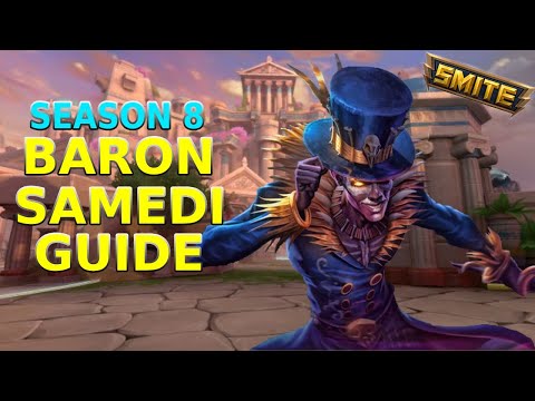 HOW TO USE BARON SAMEDI AND FULL BUILD - SMITE Conquest