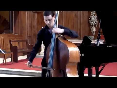 Emre Erşahin plays Tabakov, Motivy for Solo double bass