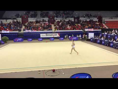 Melany Duval championne de France 2018 corde