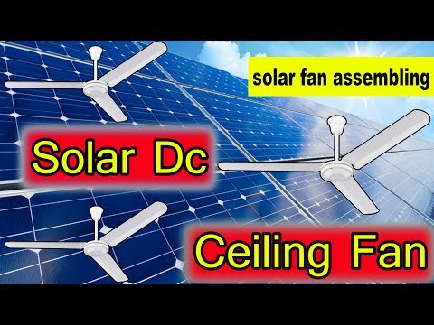 solar fan for home detail in Urdu/Hindi Part 5 Solar fan assembling and installation Video