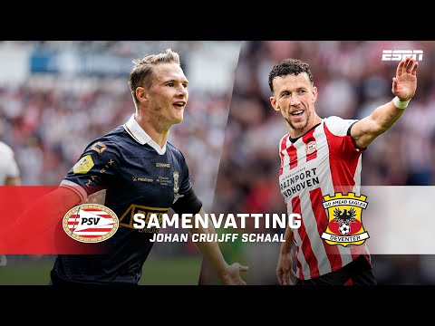 PSV komt LAAT OP GANG in JOHAN CRUIJFF SCHAAL! ⏱️🔥 | Samenvatting PSV - Go Ahead Eagles
