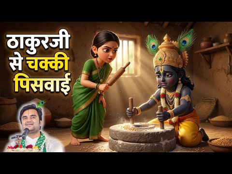 Thakurji se chakki pisawai - Bhakt Charitra - Janabai - Krishna Leela Pujya Shri Indresh Ji Maharaj