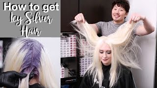 How to get Icy Silver Hair