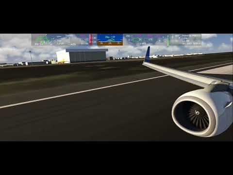 Air Europa 737 landing in Palma De Mallorca