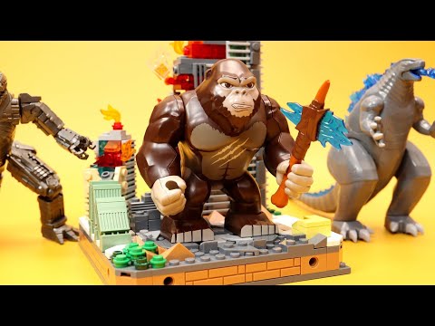 KONG 2021  GODZILLA vs KONG CITY -LEGO-