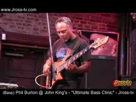 James Ross @ Phil Burton (Bass Solo) Ultimate Bass Clinic - Jross-tv