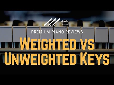 🎹﻿ Weighted vs Unweighted Piano Keys | A Comprehensive Comparison ﻿🎹