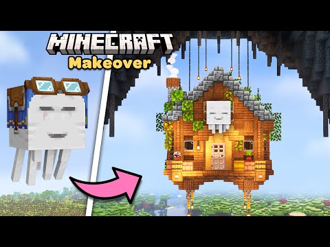 I Built a House For The Happy Ghast in Minecraft Makeover