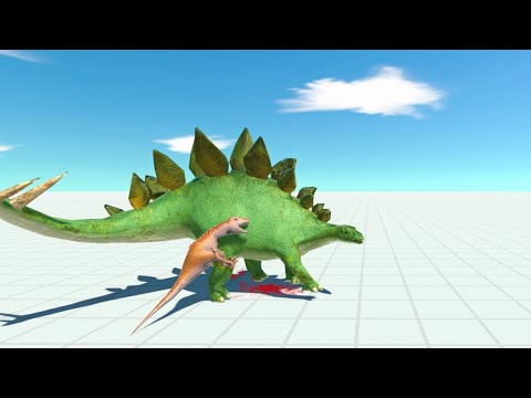 NEW! STEGOSAURUS vs All Dinosaurs | Animal Revolt Battle Simulator