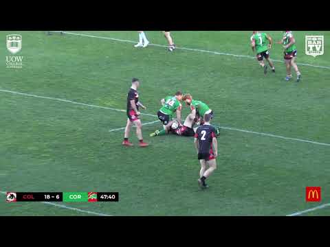 2019 IDRL 1st Grade Round 13 Highlights - Collegians vs Corrimal Cougars