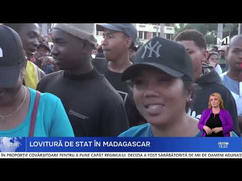 Coup d'état in Madagascar. The president was removed from power in a military operation
