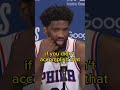Joel Embiid Reflects On Game 7 Loss As Celtics Dominate Sixers Shorts Nba Nbaplayoffs Joelembiid