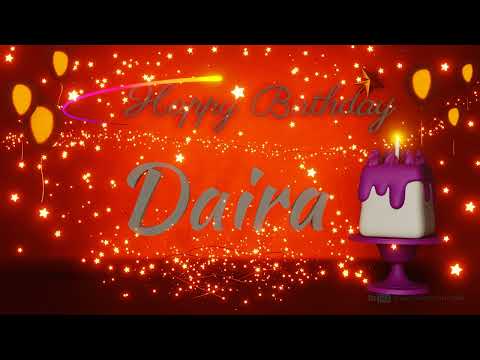 Daira | Happy Birthday Song | Happy Birthday To You