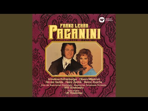 Paganini, Act III: Tanzduett. "Wir gehen ins Theater"